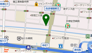 URBAN FIT(アーバン フィット)24 南堀江店の地図画像