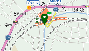 ポッポおじさんの塩からあげ JR折尾駅店の地図画像