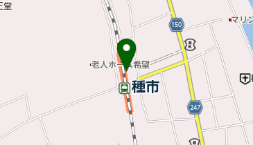 JR東日本 種市駅みどりの窓口の地図画像