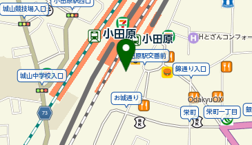 二八蕎麦 正庵 ミナカ小田原店の地図画像