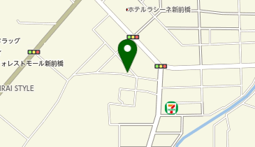 日本共産党群馬県委員会の地図画像