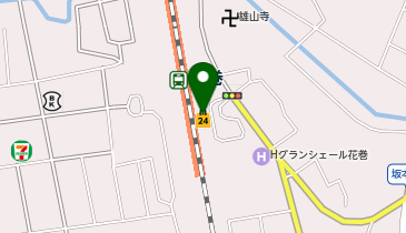 JR東日本 花巻駅みどりの窓口の地図画像