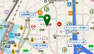 エステティックTBC 池袋本店の地図画像