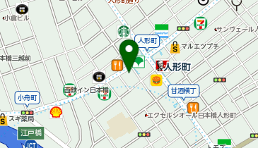 人形町センタービルの地図画像