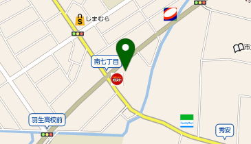 すき家 羽生店の地図画像