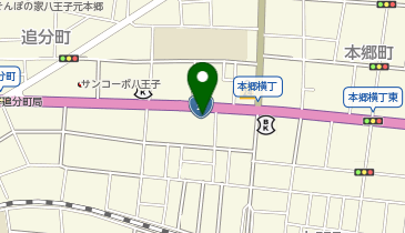 日東国際学院 八王子校の地図画像