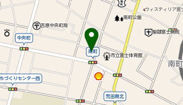 餃子の雪松 富士店の地図画像