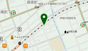 神戸餃子楼の地図画像