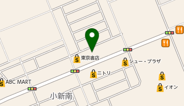 リラ空間 新潟西店の地図画像