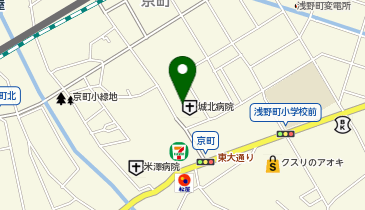 生活彩家 城北病院店の地図画像