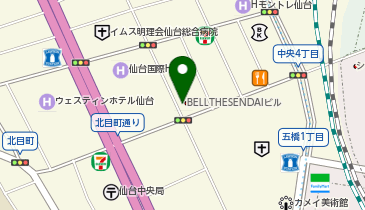 兼松フューチャーテックソリューションズ株式会社 仙台オフィスの地図画像