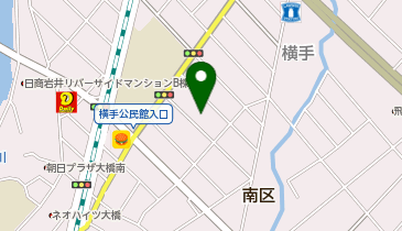 レストラン波多の地図画像