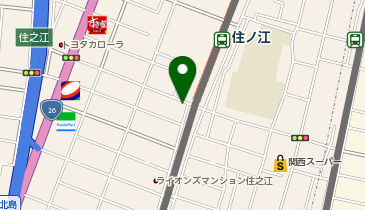 おいもスイーツ専門店 IMOYOSHI(イモヨシ) 住之江駅店の地図画像