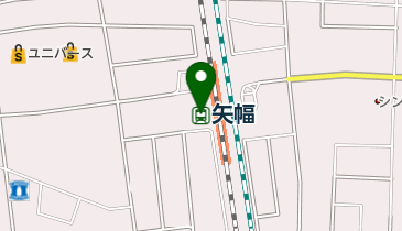 JR東日本 矢幅駅みどりの窓口の地図画像