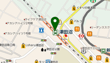 はまけい ペリエ津田沼店の地図画像