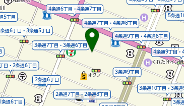 花月会館の地図画像