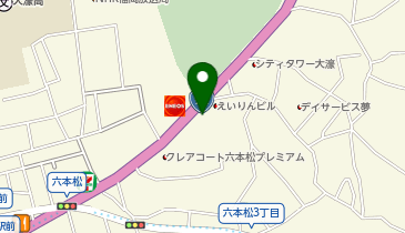 リカバリー整骨院・鍼灸院 六本松院の地図画像
