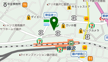 B&D(ビーアンドディー) 藤沢北口店の地図画像