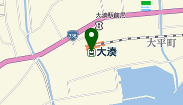 JR東日本 大湊駅みどりの窓口の地図画像