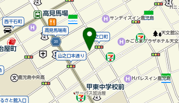 銀座血液検査ラボ 鹿児島店の地図画像