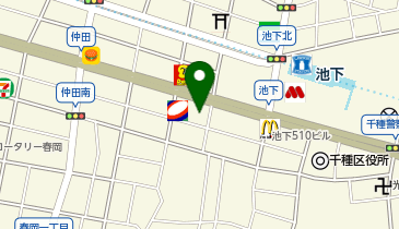 餃子の味覚 池下店の地図画像