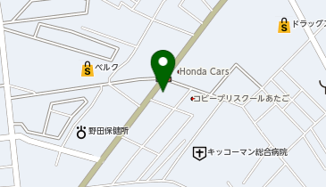 麺場 龍吟 野田店の地図画像