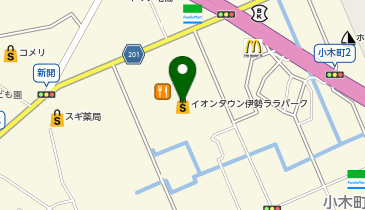 LOGIC(ロジック) イオンタウン伊勢ララパーク店の地図画像