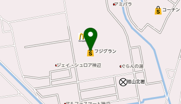 ハッシュパピー フジグラン神辺店の地図画像