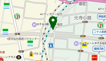 株式会社平和住宅情報センター 仙台駅東口店の地図画像