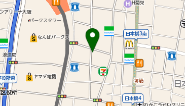 カードショップすぱいらる 大阪 日本橋店の地図画像