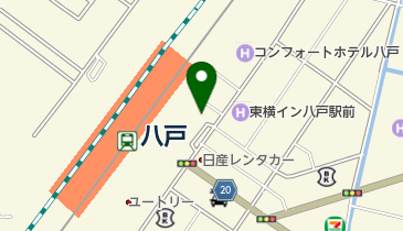 JR東日本 八戸駅みどりの窓口の地図画像
