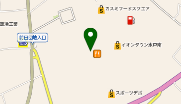 美容プラージュ イオンタウン水戸南店の地図画像