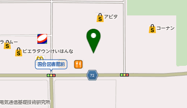 フィットネスクラブ ピノス アピタタウンけいはんな店の地図画像