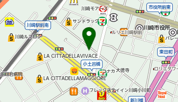 個室居酒屋 成蔵 川崎店の地図画像