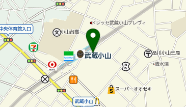 NewWork(ニューワーク) 武蔵小山の地図画像