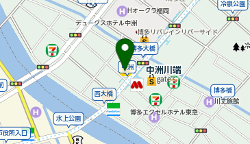 マーチャオプルート 中州店の地図画像