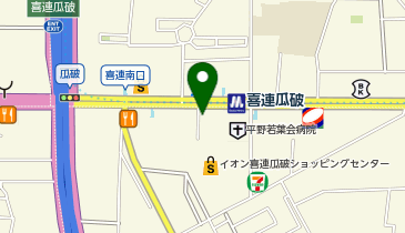 から揚げの天才 喜連瓜破店の地図画像