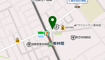 から揚げの天才 東林間店の地図画像