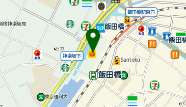 RAMLA(飯田橋ラムラ)の地図画像