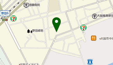 焼肉ちょうちんの地図画像