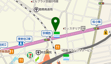 餃子のぱくぱく 京橋店の地図画像