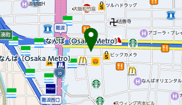 難波 鮨 Sublime(スブリム)の地図画像