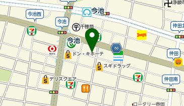 せんべろ元気の地図画像