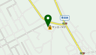 サンエー V21食品館 東恩納店の地図画像