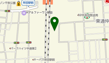 秋田ノーザンゲートスクエアの地図画像