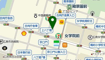 サブカルビジネスセンター広島の地図画像