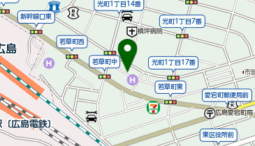 若草集会所の地図画像