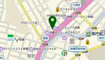 一般社団法人日本損害保険協会 沖縄支部の地図画像