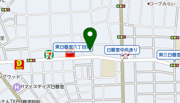 babylock studio(ベビーロック スタジオ) 日暮里の地図画像