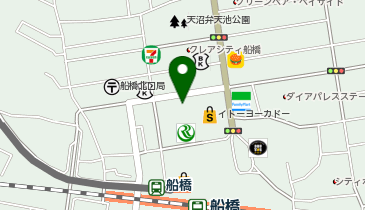 FEELCYCLE(フィールサイクル) 船橋の地図画像